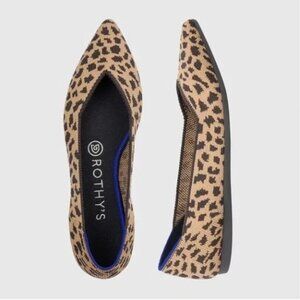 Rothy's The Point Flat in Leopard - Size 11.5 -